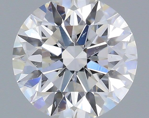 0.53 carat F-SI1 Excellent cut Natūralus Round Deimantas (1)