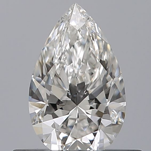 0.4 carat E-VS1 Natūralus Pear Deimantas (1)