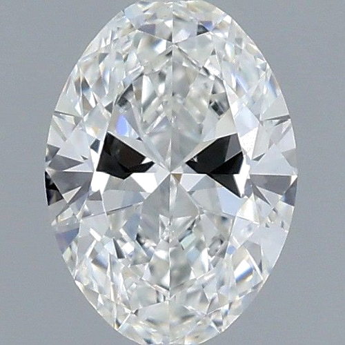 0.5 carat F-VVS1 Natūralus Oval Deimantas (1)