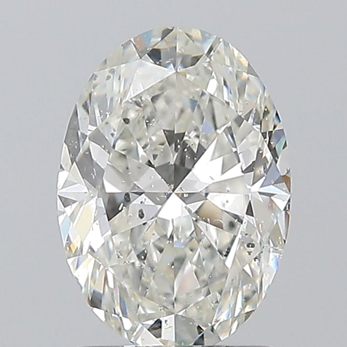 1.51 carat I-SI2 Natūralus Oval Deimantas (1)