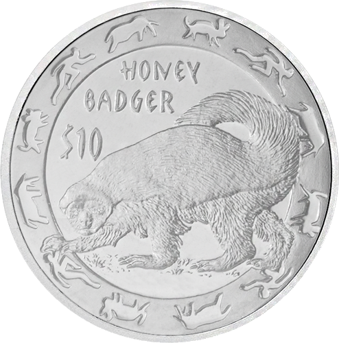 African Nocturnal Animals 2008 Sierra Leone Silver Coin Set (5)