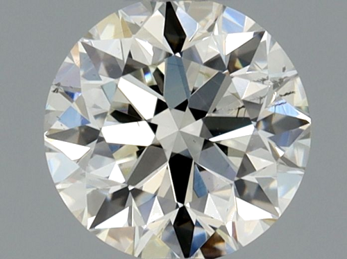 0.5 carat J-SI1 Excellent cut Natūralus Round Deimantas (1)
