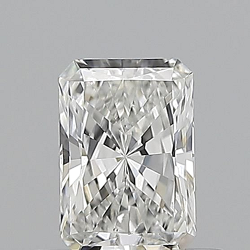 0.5 carat F-VS2 Natūralus Radiant Deimantas (1)
