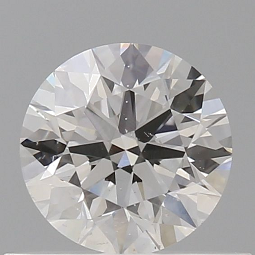 0.51 carat G-SI1 Excellent cut Natūralus Round Deimantas (1)
