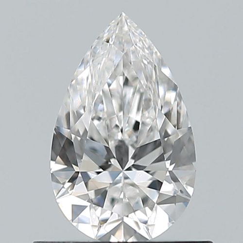 0.62 carat E-VS1 Natūralus Pear Deimantas (1)