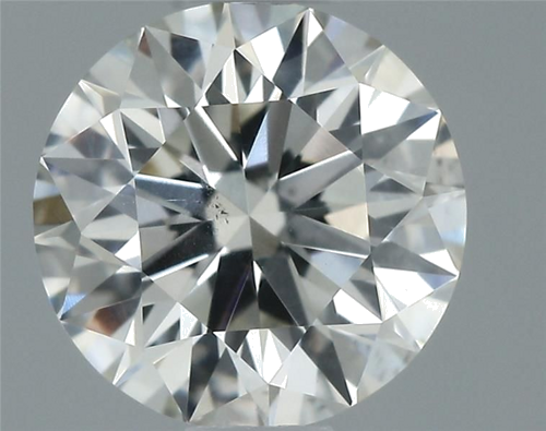 0.59 carat J-SI1 Excellent cut Natūralus Round Deimantas (1)