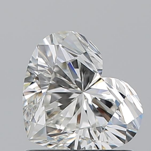 1.01 carat H-VS1 Natūralus Heart Deimantas (1)