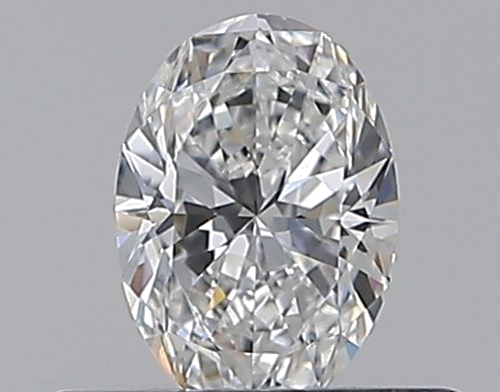 0.35 carat D-VVS1 Natūralus Oval Deimantas (1)