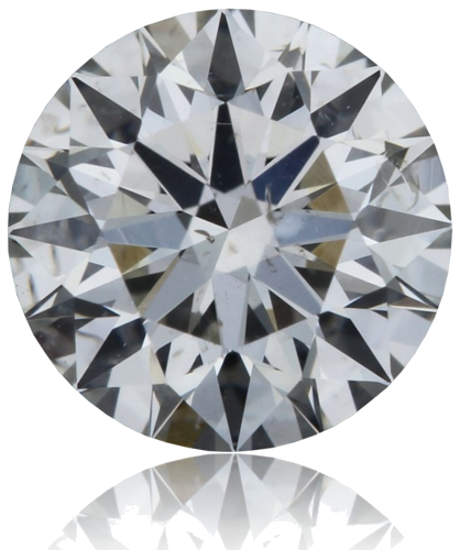 0.4 carat H-SI2 Very Good cut Natūralus Round Deimantas (1)