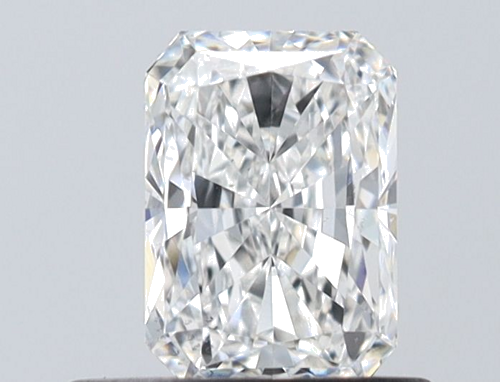 0.55 carat E-SI1 Natūralus Radiant Deimantas (1)