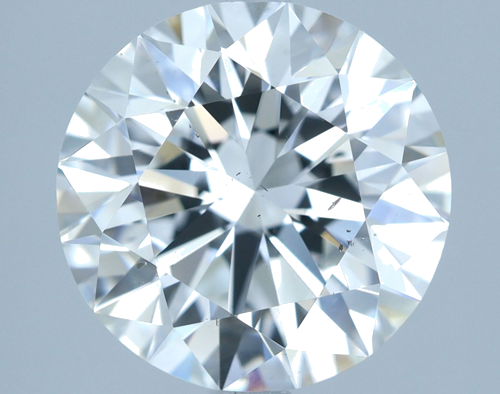 3.02 carat F-SI1 Excellent cut Natūralus Round Deimantas (1)