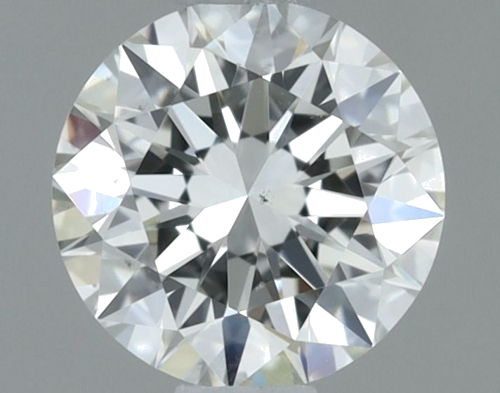 0.51 carat I-VS2 Excellent cut Natūralus Round Deimantas (1)