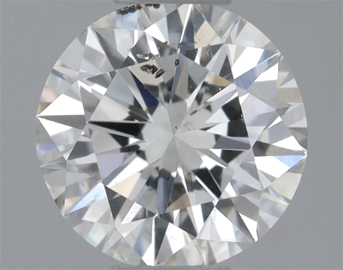 0.45 carat I-SI2 Excellent cut Natūralus Round Deimantas (1)