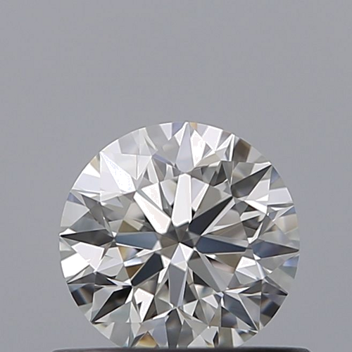 0.51 carat F-VVS2 Excellent cut Natūralus Round Deimantas (1)