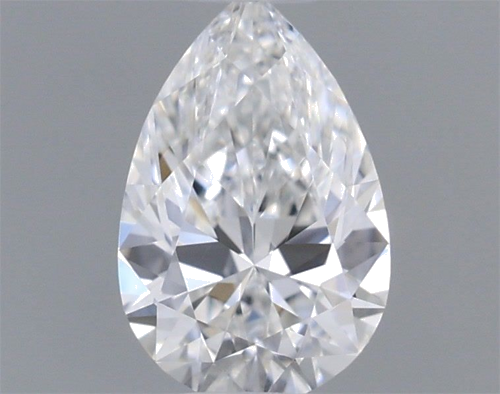 0.31 carat E-VVS1 Natūralus Pear Deimantas (1)