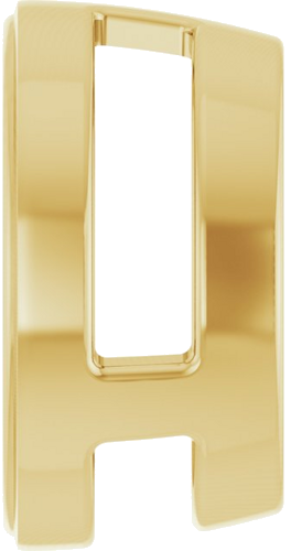 14K Yellow 10 mm Round Slide Pendant Mounting (3)