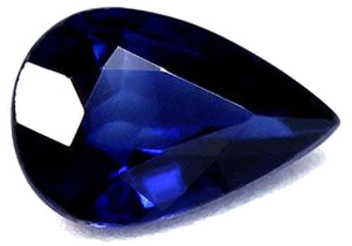 0.67 carat BLUE Pear Safyras (1)