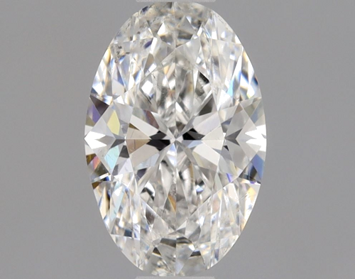 0.57 carat F-SI2 Natūralus Oval Deimantas (1)