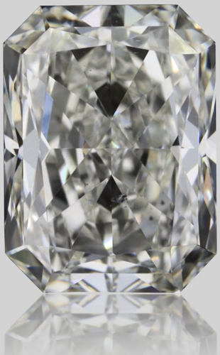 1.01 carat J-SI1 Natūralus Radiant Deimantas (1)