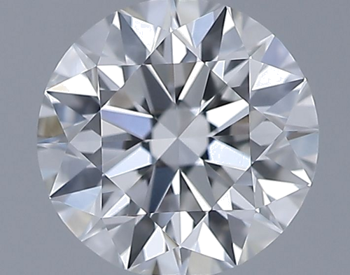 0.53 carat F-VVS2 Excellent cut Natūralus Round Deimantas (1)