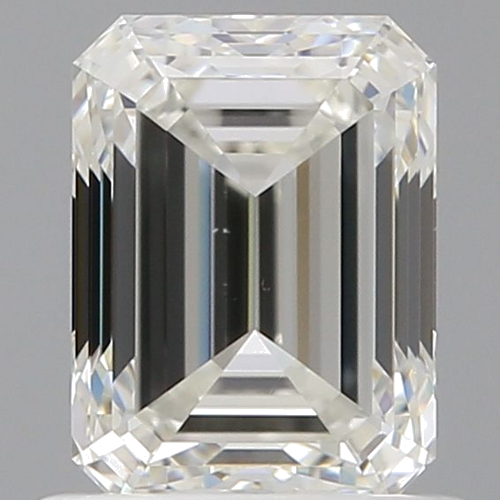 0.9 carat H-VVS2 Natūralus Emerald Deimantas (1)