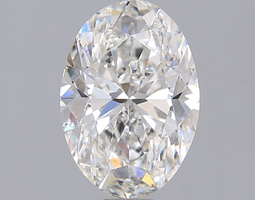 1.23 carat G-SI1 Natūralus Oval Deimantas (1)