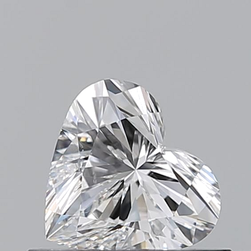 0.5 carat E-SI1 Natūralus Heart Deimantas (1)
