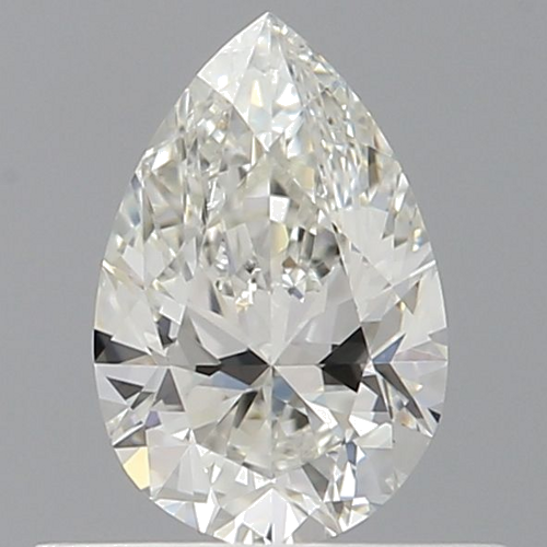 0.5 carat I-VVS1 Natūralus Pear Deimantas (1)