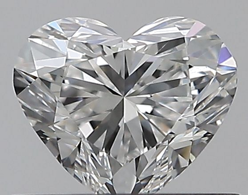 0.51 carat F-VS1 Natūralus Heart Deimantas (1)