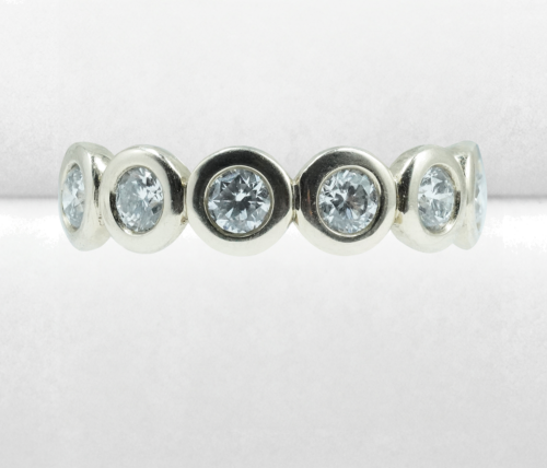 Zelta gredzens ar dimantiem CIRCLE OF LIFE (2)