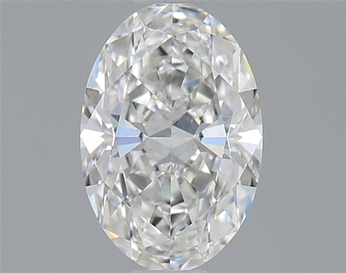 0.6 carat G-VS2 Natūralus Oval Deimantas (1)