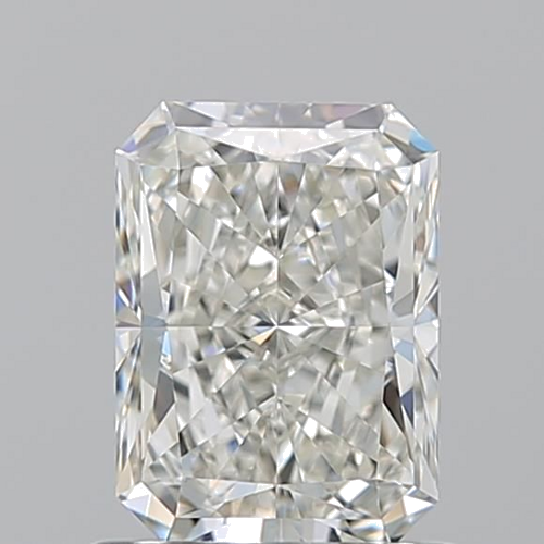 1.01 carat J-VS1 Natūralus Radiant Deimantas (1)