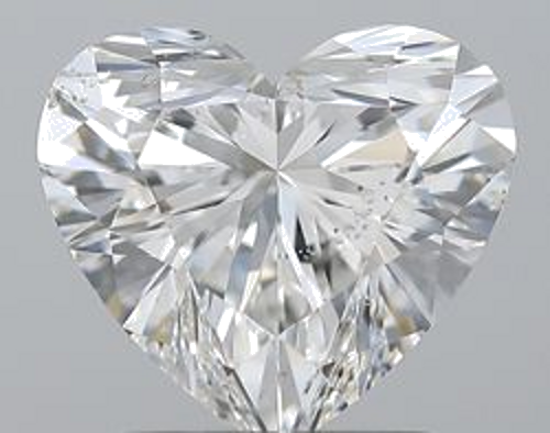 2.01 carat G-SI1 Natūralus Heart Deimantas (1)