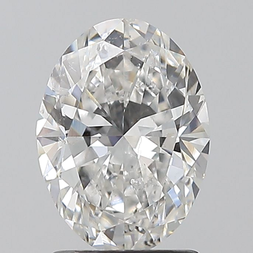 1.5 carat E-SI2 Natūralus Oval Deimantas (1)