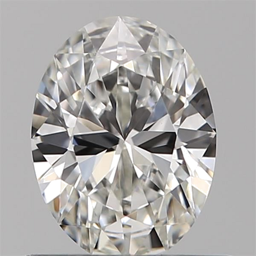 0.49 carat F-VVS1 Natūralus Oval Deimantas (1)