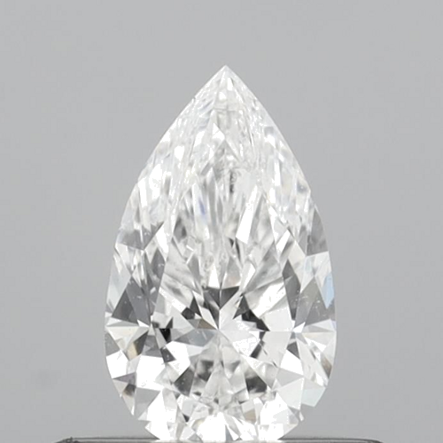 0.4 carat E-SI2 Natūralus Pear Deimantas (1)