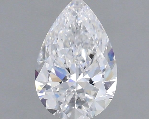 0.5 carat D-SI2 Natūralus Pear Deimantas (1)