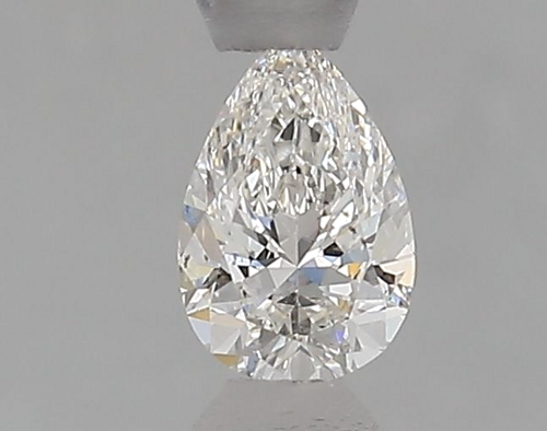 0.36 carat F-SI1 Natūralus Pear Deimantas (1)