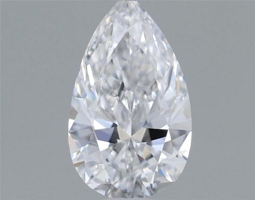 0.3 carat D-VS1 Natūralus Pear Deimantas (1)