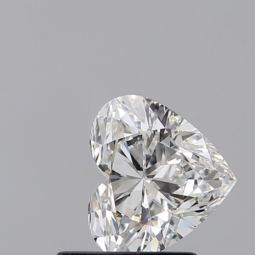 1.0 carat F-VS2 Natūralus Heart Deimantas (1)