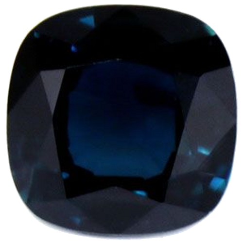 0.72 carat BLUE Cushion Safyras (1)