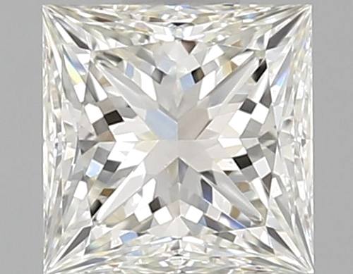 0.72 carat J-SI1 Natūralus Princess Deimantas (1)