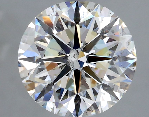 2.01 carat H-SI2 Very Good cut Natūralus Round Deimantas (1)
