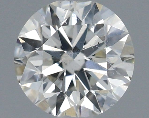 0.33 carat I-SI1 Very Good cut Natūralus Round Deimantas (1)