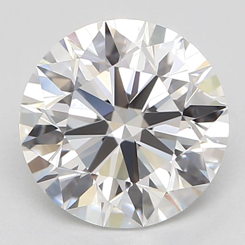 1.01 carat F-VVS1 Excellent cut Natūralus Round Deimantas (1)