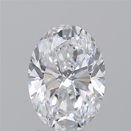 2.01 carat D-SI1 Natūralus Oval Deimantas (1)
