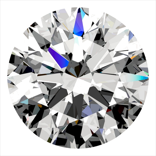 0.3 carat D-VVS1 Excellent cut Natūralus Round Deimantas (1)