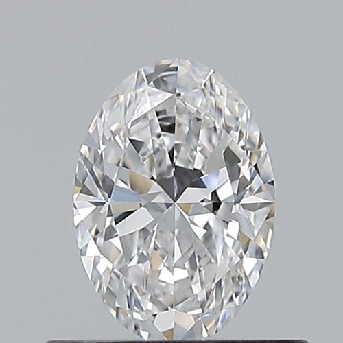 0.5 carat D-VVS1 Natūralus Oval Deimantas (1)