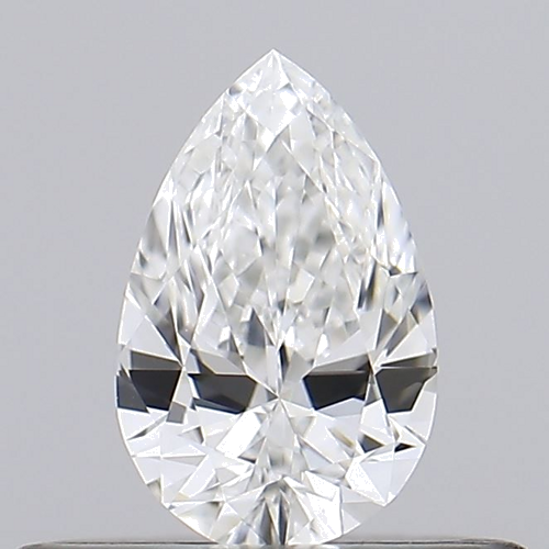 0.23 carat F-VS1 Natūralus Pear Deimantas (1)