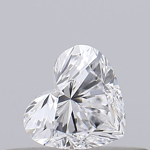 0.22 carat D-VVS2 Natūralus Heart Deimantas (1)